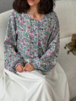 شومیز بنفشه - تصویر 3