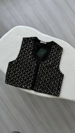 جلیقه مهوش نقره ای - تصویر 3