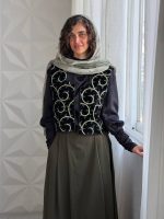 جلیقه آنیا سبز