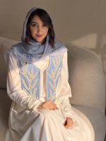 سخمه آبی خوشه آویز دار