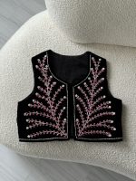 سخمه مشکی خوشه صورتی - تصویر 3