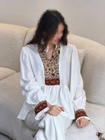 شومیز یاس سفید