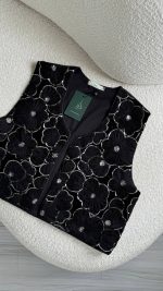 جلیقه رز نقره ای - تصویر 3