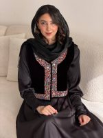 سخمه مشکی حاشیه دور سنگ