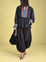 شومیز یاس مشکی