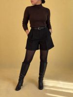 شلوارک کتان