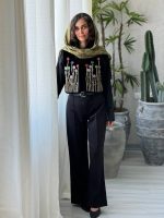 سخمه مشکی باغ گل عمودی