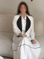 جلیقه و دامن آیلی سفید - تصویر 3