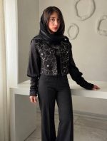 جلیقه رز نقره ای