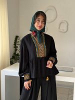 شومیز یاس مشکی - تصویر 7